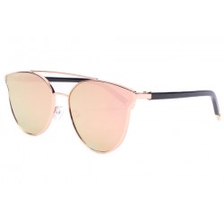 Lunettes de soleil miroir rose femme fashion Lola LUNETTES SOLEIL Eye Wear