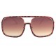 Grandes lunettes de soleil marron fashion Macky LUNETTES SOLEIL Eye Wear