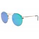 Lunettes de soleil rondes miroir bleu Olky LUNETTES SOLEIL Eye Wear