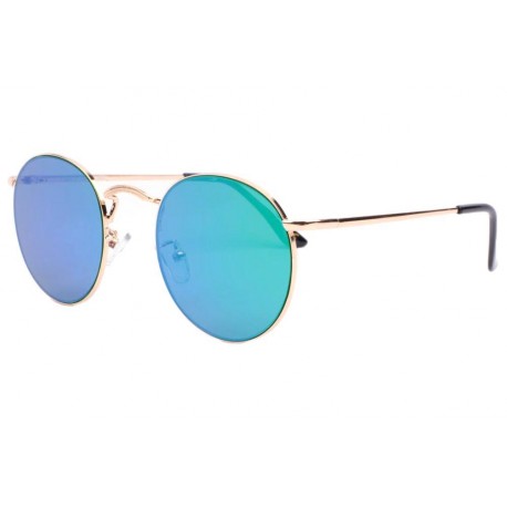 Lunettes de soleil rondes miroir bleu Olky LUNETTES SOLEIL Eye Wear