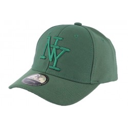 Casquette enfant verte Melville de 7 à 11 ans Casquette Enfant Hip Hop Honour