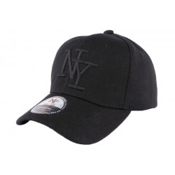 Casquette Enfant Noir Melville de 7 à 11 ans Casquette Enfant Hip Hop Honour