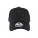 Casquette Enfant Noir Melville de 7 à 11 ans Casquette Enfant Hip Hop Honour