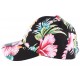 Casquette Enfant noire Florale de 7 à 11 ans Casquette Enfant Hip Hop Honour