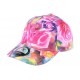 Casquette Enfant Rose florale de 7 à 11 ans ANCIENNES COLLECTIONS divers