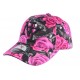 Casquette Enfant Noire et Rose Florale de 7 à 11 ans ANCIENNES COLLECTIONS divers