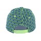 Casquette Enfant Bleu et Verte Fluo Oki de 7 à 11 ans ANCIENNES COLLECTIONS divers