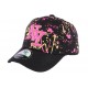 Casquette Enfant Noire et Rose Iggy de 7 à 11 ans ANCIENNES COLLECTIONS divers