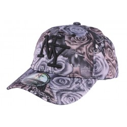 Casquette Enfant Grise florale de 7 à 11 ans Casquette Enfant Hip Hop Honour