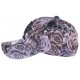 Casquette Enfant Grise florale de 7 à 11 ans Casquette Enfant Hip Hop Honour