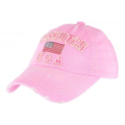 Casquette Enfant Rose Von Dutch Eric de 7 à 11 ans Casquette Enfant VON DUTCH