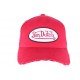 Casquette Von Dutch Rouge Fresh baseball CASQUETTES VON DUTCH