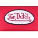 Casquette Von Dutch Rouge Fresh baseball CASQUETTES VON DUTCH