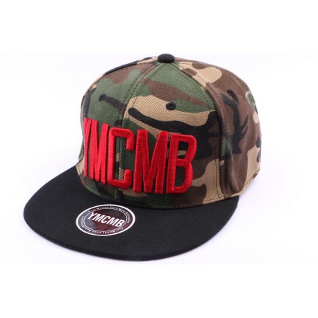 Casquette Snapback YMCMB Camouflage et noir ANCIENNES COLLECTIONS divers