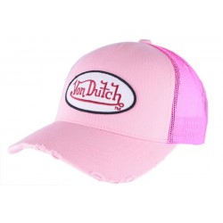 Casquette Von Dutch Rose Fresh Baseball CASQUETTES VON DUTCH