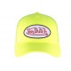 Casquette Von Dutch Jaune Fresh baseball CASQUETTES VON DUTCH