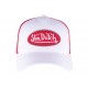 Casquette Von Dutch BM blanche et Rouge ANCIENNES COLLECTIONS divers