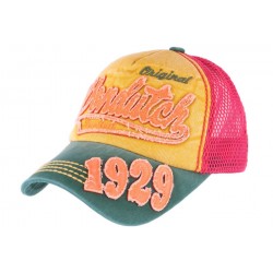 Casquette Von Dutch Orange et Rouge John ANCIENNES COLLECTIONS divers