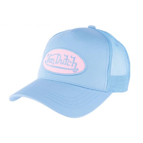 Casquette Von Dutch Bleu Ciel BM ANCIENNES COLLECTIONS divers