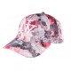 Casquette Enfant Rose et Grise Fleurie de 7 à 11 ans ANCIENNES COLLECTIONS divers