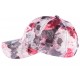 Casquette Enfant Rose et Grise Fleurie de 7 à 11 ans ANCIENNES COLLECTIONS divers