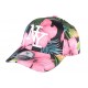 Casquette Enfant Rose et Noire florale de 7 à 11 ans ANCIENNES COLLECTIONS divers