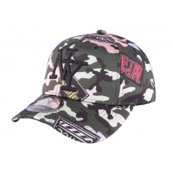 Casquette Enfant Camo Rose armée de 7 à 11 ans ANCIENNES COLLECTIONS divers