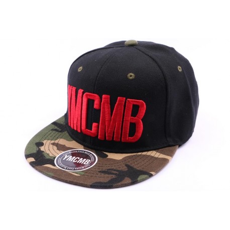 Casquette Snapback YMCMB Noire et camouflage armée ANCIENNES COLLECTIONS divers