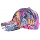 Casquette Enfant Bleu et Violette Soku de 7 à 11 ans Casquette Enfant Hip Hop Honour