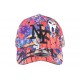 Casquette Enfant Orange et bleu Soku de 7 à 11 ans Casquette Enfant Hip Hop Honour