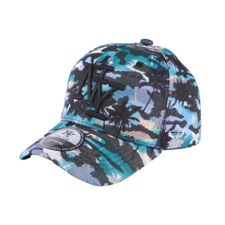 Casquette enfant NY Bleu et noir Miami de 7 à 11 ans ANCIENNES COLLECTIONS divers