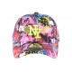 Casquette Enfant NY Bleu Rouge Crazy Circle de 7 à 11 ans ANCIENNES COLLECTIONS divers