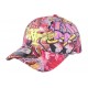 Casquette Enfant NY Rouge et violette Crazy Circle de 7 à 11 ans ANCIENNES COLLECTIONS divers