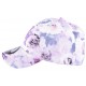 Casquette NY enfant violette et blanche à fleurs Pasty de 7 à 12 ans ANCIENNES COLLECTIONS divers