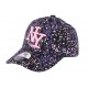 Casquette baseball enfant violette et noire Grafty de 7 à 12 ans ANCIENNES COLLECTIONS divers