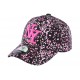 Casquette baseball enfant rose et noire Grafty de 7 à 12 ans ANCIENNES COLLECTIONS divers