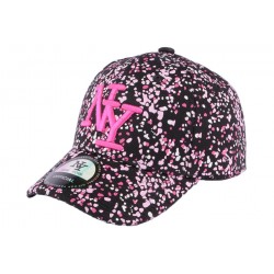 Casquette baseball enfant rose et noire Grafty de 7 à 12 ans ANCIENNES COLLECTIONS divers