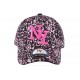 Casquette baseball enfant rose et noire Grafty de 7 à 12 ans ANCIENNES COLLECTIONS divers