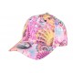 Casquette NY Enfant rose et jaune Psycircus 7 à 11 Ans ANCIENNES COLLECTIONS divers