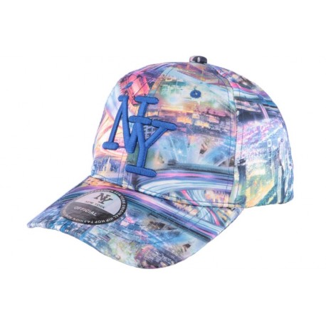 Casquette baseball Enfant Bleu Fashion tower de 7 à 11 ANS ANCIENNES COLLECTIONS divers