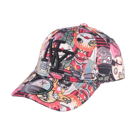 Casquette enfant orange et noire Diablo 7 a 12 ans ANCIENNES COLLECTIONS divers