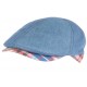 Casquette en lin bleu duckbill tendance Lanty par HG ANCIENNES COLLECTIONS divers