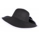 Chapeau mariage noir et blanc avec fleur Fergy ANCIENNES COLLECTIONS divers