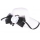 Chapeau mariage blanc et noir avec fleur Fergy ANCIENNES COLLECTIONS divers