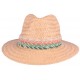 Chapeau paille femme beige naturel fantaisie Solya CHAPEAUX Léon montane