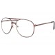 Grosses lunettes loupe marron en métal Vysia Lunettes Loupes New Time