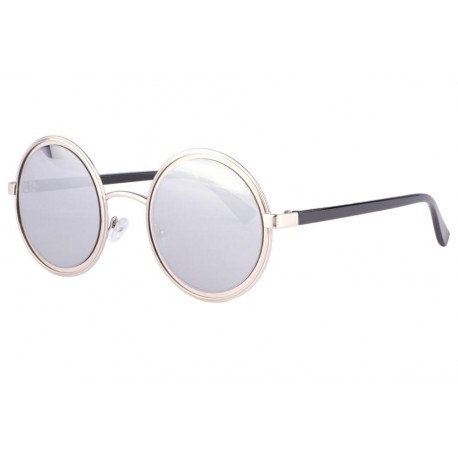 Lunettes de soleil rondes miroir gris fashion Docky ANCIENNES COLLECTIONS divers