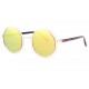 Lunettes de soleil rondes miroir doré fashion Docky ANCIENNES COLLECTIONS divers