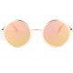 Lunettes de soleil rondes miroir doré fashion Docky ANCIENNES COLLECTIONS divers