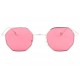 Lunettes de soleil octogonales rouges Mode Ocha ANCIENNES COLLECTIONS divers